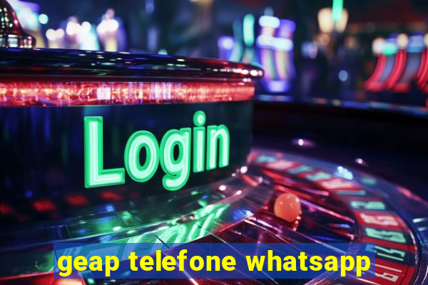 geap telefone whatsapp